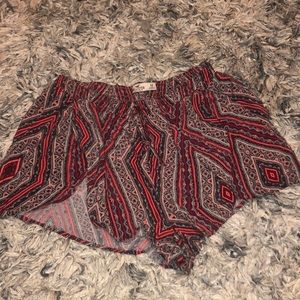 Hollister shorts patterned